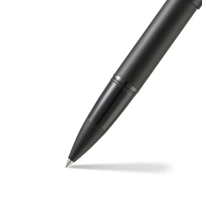 Sheaffer ICON  Matte Black Rollerball Pen with Gloss Black PVD Trim