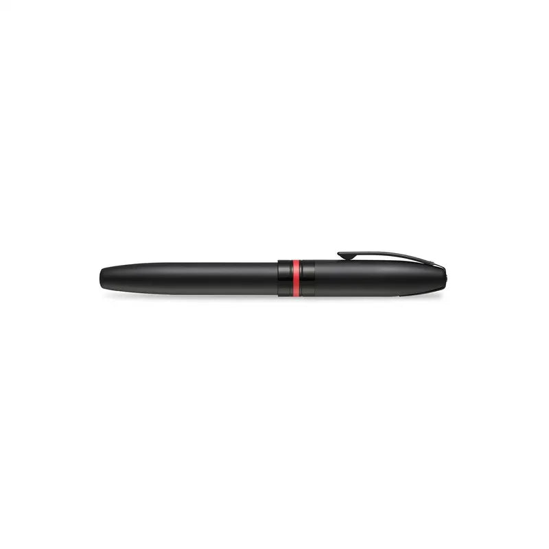 Sheaffer ICON  Matte Black Rollerball Pen with Gloss Black PVD Trim