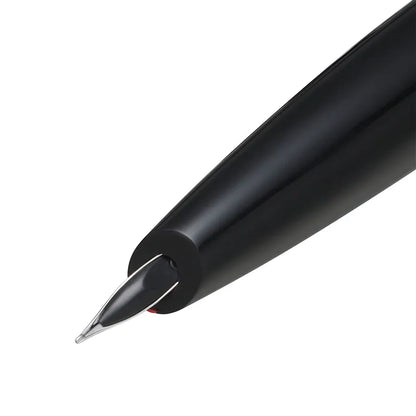 Sheaffer ICON Matte Black Fountain Pen with Gloss Black PVD Trim