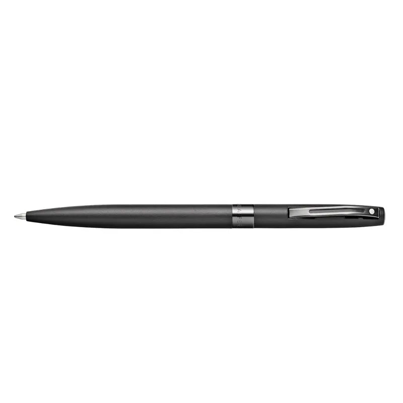 Sheaffer REMINDER 9017 Matte Black Ballpoint Pen with Black PVD Trim