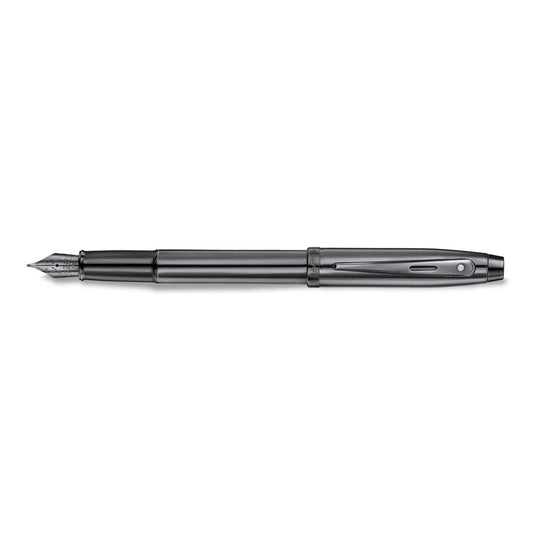 Sheaffer 100 9375 Ionic Gunmetal Grey Fountain Pen