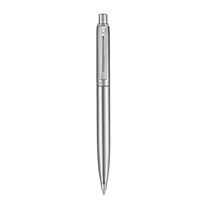 Sheaffer Sentinel Metal E330 Ballpoint Pen – Brushed Chrome with Chrome-Plated Trim
