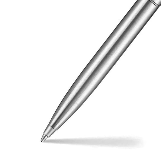 Sheaffer Sentinel Metal E330 Ballpoint Pen – Brushed Chrome with Chrome-Plated Trim