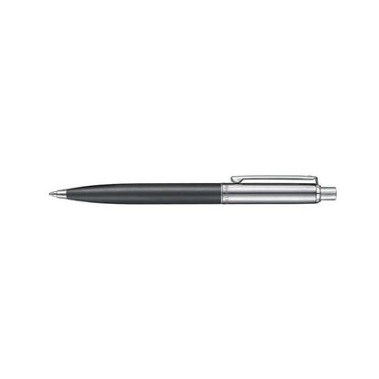 Sheaffer Sentinel Metal E331 Ballpoint Pen – Matte Black with Chrome Cap & Chrome-Plated Trim