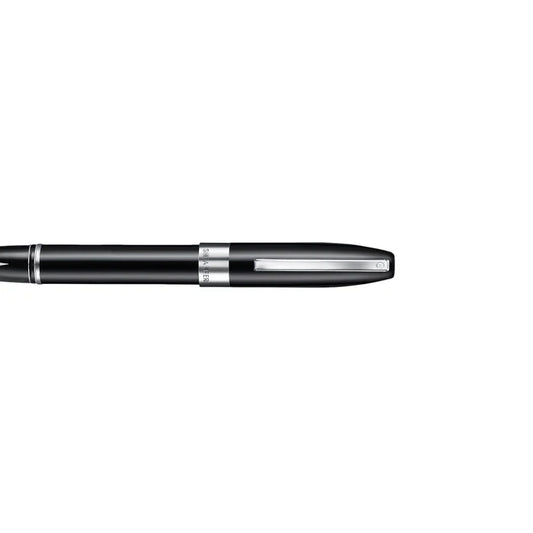 Sheaffer Legacy 9064 Glossy Black Inlaid Nib Fountain Pen with Chrome-Plated Trim