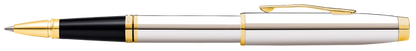 Coventry Polished Chrome with Gold-Tone Rollerball Pen