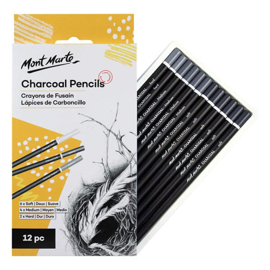 Mont Marte Charcoal Pencil Set