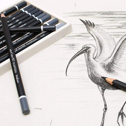Mont Marte Charcoal Pencil Set