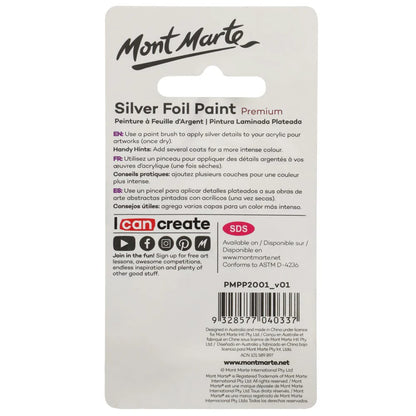 Silver Foil Paint Premium