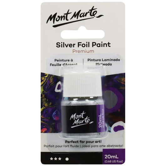 Silver Foil Paint Premium