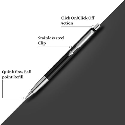 Parker Vector Standard Chrome Trim Ball Pen