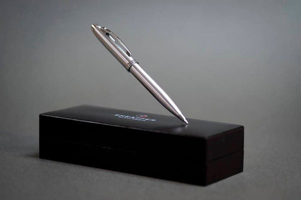 Sheaffer® 100 G9306 Brushed Chrome with Chrome-Plated Trims Ball Pen