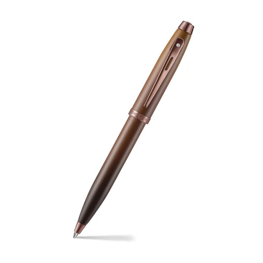 Sheaffer 100 9374 Coffee Edition Matt Brown Ballpoint Pen