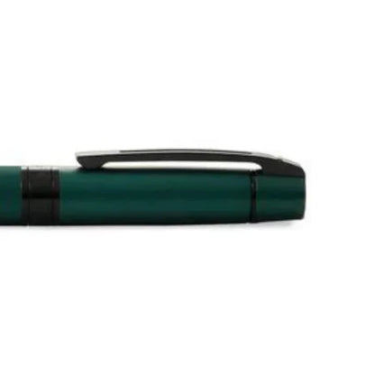 Sheaffer Gift 300 Lacquer Rollerball Pen Matte Green with Polished Black Trim