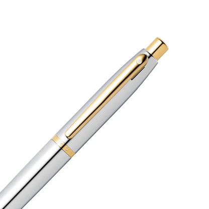 Sheaffer 9422 VFM Ballpoint Pen – Polished Chrome with Gold-Plated Trim