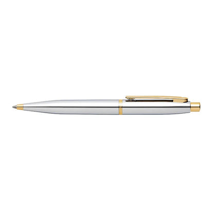 Sheaffer 9422 VFM Ballpoint Pen – Polished Chrome with Gold-Plated Trim